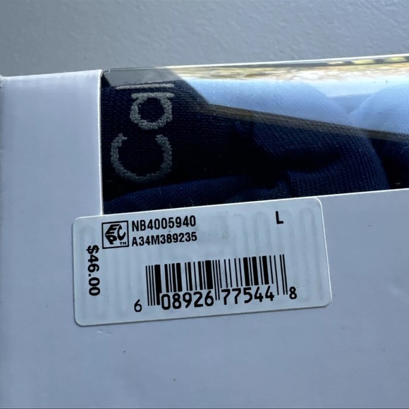 Calvin Klein Men's Cotton Classics Knit Boxer -3 Pack Size L - Picture 3 of 5